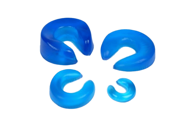 posizionatore in gel per testa ad anello aperto